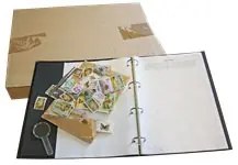 Verschillende landen - postzegels met album Promocja