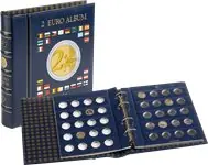 VISTA 2-Euro munten album - Ringband zonder bladen Oryginalny