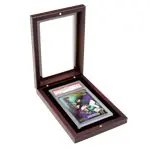 Wysoka jakość Volterra case voor 1 graded (PSA) TCG - Mahonie