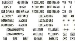 Zelfklevende landen stickers voor albums Noord en Westeuropa Wysoka jakość