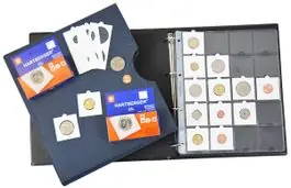 Hartberger Muntenalbum Deluxe met cassette en 50 munthouders Darmowa dostawa