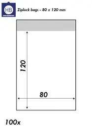 Kup teraz Hartberger gripzakjes 80 x 120 mm (100x)