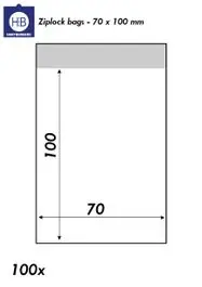 Ostatnia szansa Hartberger gripzakjes 70 x 100 mm (100x)