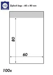 Zwrot pieniędzy Hartberger gripzakjes 60 x 80 mm (100x)
