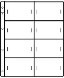 Darmowa dostawa Hartberger GM8 Super (5x) Extra sterke insteekbladen speciaal voor coincards