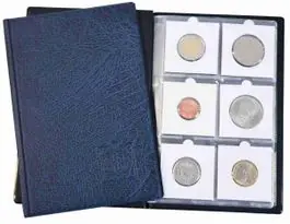 Wysoka jakość Hartberger ZK 36 muntzakboekje voor 36 munthouders - 190 x 130 mm