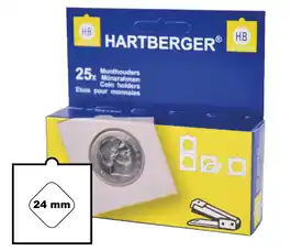 Kup teraz Hartberger Munthouders om te nieten 24 (25x) vierkant