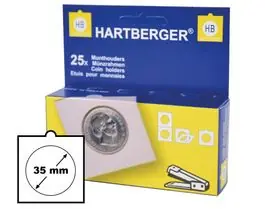 Wyprzedaż Hartberger Munthouders om te nieten 35 (25x) 8330035