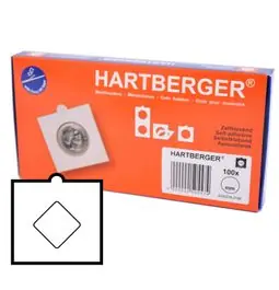 Oferta Hartberger Munthouders zelfklevend 24 (100x) vierkant
