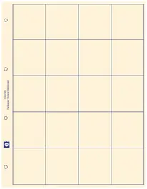 Rabat Hartberger GMI 20 ivoor ruit bladen (10x)