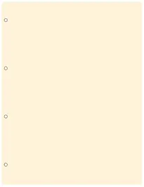 Rabat Hartberger GMI ivoorwit bladen (10x)