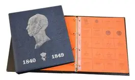 Oryginalny Hartberger Willem 2 voordruk album 1840-1849