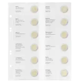 Wyprzedaż Lindner MU2E34 voordrukblad voor 2 Euro herdenkingsmunten Malta 2023 - Portugal 2024 inclusief Multi collect muntblad MU24