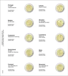 Niska cena Lindner 1118-30 Voordrukblad Portugal 2020 tot Slovenie 2020