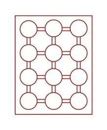 Rabat Lindner 2954 muntenboxrookglas C-54 mm