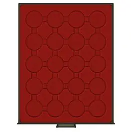 Popularny Lindner 2703 muntenbox rookglas C-42 mm