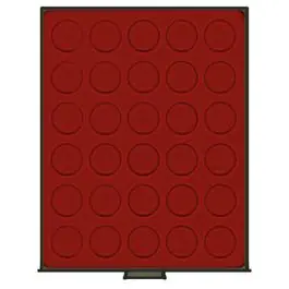 Lindner 2701 muntenbox rookglas R-36 mm Niska cena