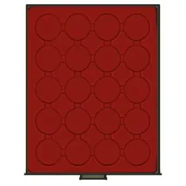 Wysoka jakość Lindner 2624 muntenbox rookglas C-41 mm