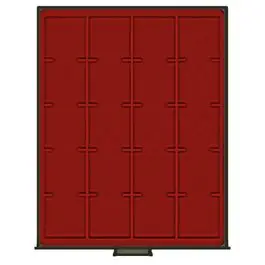 Lindner 2621 muntenbox rookglas V-51 mm Darmowa dostawa