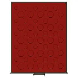 Nowość Lindner 2607 muntenbox rookglasR-DM set