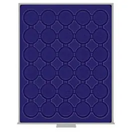 Lindner 2537M muntenbox Marine-blauw C-37 mm Niska cena