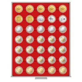 Lindner 2530 muntenbox standaard C-32 mm Kup teraz