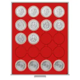 Lindner 2220 muntenboxstandaard C-46 mm Promocja