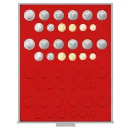 Niska cena Lindner 2204 muntenboxstandaard R-DM set