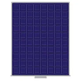 Nowość Lindner 2180M muntenbox Marine-blauw V-24 mm