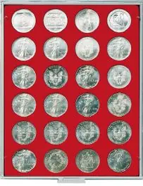 Oryginalny Lindner 2160 muntenboxstandaard R-41 mm