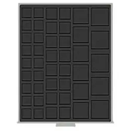 Lindner 2145C muntenbox Carbo-zwart V-combi Niska cena