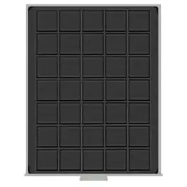 Darmowa dostawa Lindner 2135C Muntenbox Carbo-zwart V-36 mm