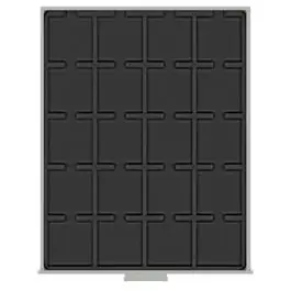 Kup teraz Lindner 2122C muntenbox Carbo-zwart V-50 mm