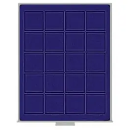 Lindner 2120M muntenbox Marine-blauw V-47 mm Premium