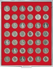 Lindner 2107 muntenbox standaard R-27,5 mm Tylko dziś