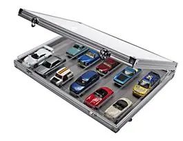 Lindner 4890-6 ALU Verzamelvitrine met 6 vakken Autentyczny