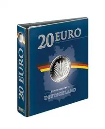 Zwrot pieniędzy Lindner 3536R Publica M band leeg 20 Euro munten Duitsland