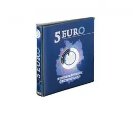 Szybka dostawa Lindner 1119R band leeg voordrukalbum 5 Euro verzamelmunten Duitsland