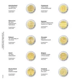 Lindner 1118-18 Voordrukblad Griekenland 2016 - Finland + K3 muntblad Zamów teraz