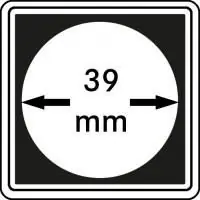 Wysoka jakość Lindner 2240039 muntcapsule CARREE 39 mm (4 stuks)