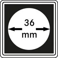 Lindner 2240036 muntcapsule CARREE 36 mm (4 stuks) Zamów teraz