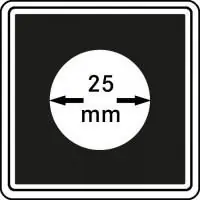 Lindner 2240025 muntcapsule CARREE 25 mm (4 stuks) Darmowa dostawa