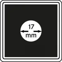 Lindner 2240017 muntcapsule CARREE 17 mm (4 stuks) Zamów teraz