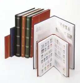 Lindner 1162 insteekalbum groot formaat 48 blz. wit, kleur naar keuze Wysoka jakość