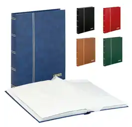 Lindner 1161 insteekalbum groot formaat 32 blz. wit, kleur naar keuze Popularny