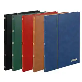 Lindner 1160 insteekalbum groot formaat 16 blz. wit kaftkleur naar keuze Zwrot pieniędzy