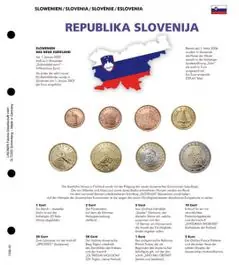 Rabat Lindner 1109-16 Voordrukblad Slovenie + K8 muntblad