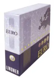 Lindner 1108K cassette voor album voor series euromunten Nowość