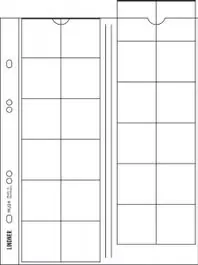 Najlepsza cena Lindner MU24 muntenblad 24 vaks incl. zwarte tussenbladen (5x)