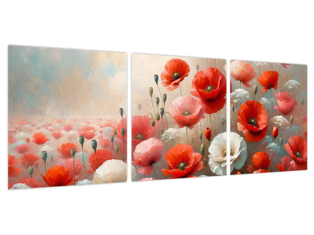 Oferta limitowana Schilderij - Klaprozen schilderij
